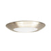 Westgate DLSE6 8" 15W LED Disc Light, 5CCT Selectable - Brushed Nickel
