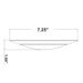 Westgate DLSU6 6" 14.8W LED Eco Metal Disk, 3000K
