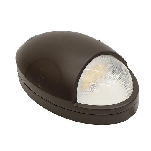 Westgate DLW 15W LED Modern Wall Pack with Photocell, 120-277V, 3CCT Selectable - Bronze