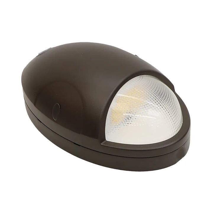 Westgate DLW 15W LED Modern Wall Pack with Photocell, 120-277V, 3CCT Selectable - Bronze