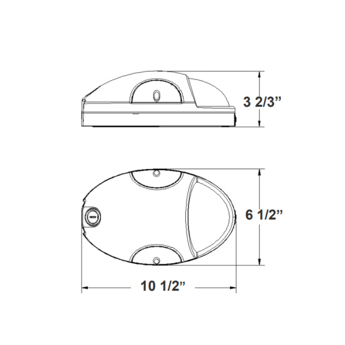 Westgate DLW 15W LED Modern Wall Pack with Photocell, 120-277V, 3CCT Selectable