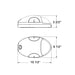 Westgate DLW 15W LED Modern Wall Pack with Photocell, 120-277V, 3CCT Selectable