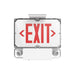 Dual-Lite DYNCDRW12-06L NEMA 4X Combination LED Emergency Light/Exit Sign, Double Faces, 12W Capacity