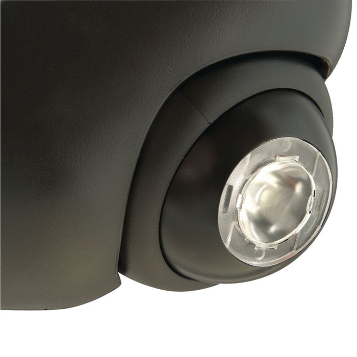 Dual-Lite EVC Series Combination LED Emergency Light/ Exit Sign, Universal Face, Damp Listed
