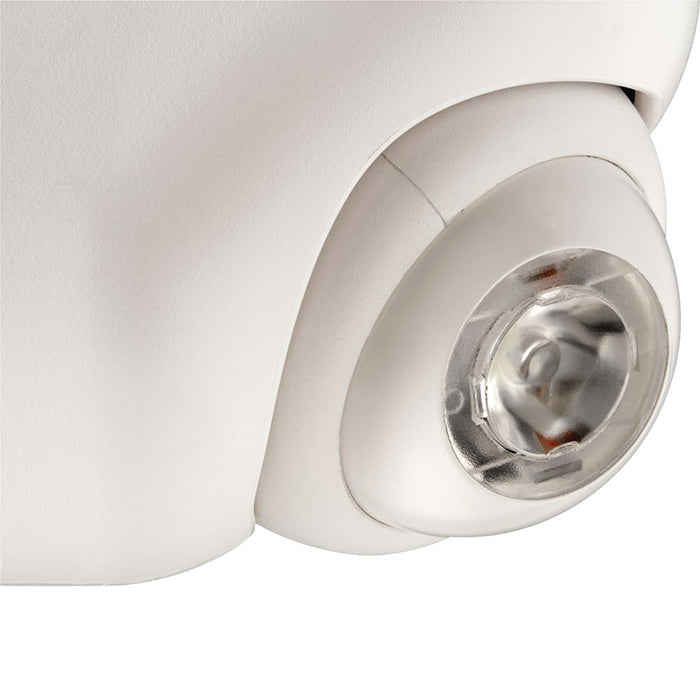 Dual-Lite EVC Series Combination LED Emergency Light/ Exit Sign, Unive