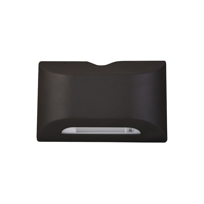 Dual-Lite PG Series 15W LED Emergency Light with Battery Heater - Dark Bronze