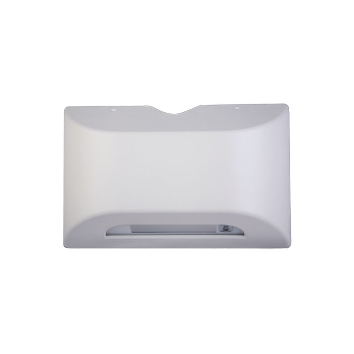 Dual-Lite PG Series 15W LED Emergency Light with Battery Heater - White