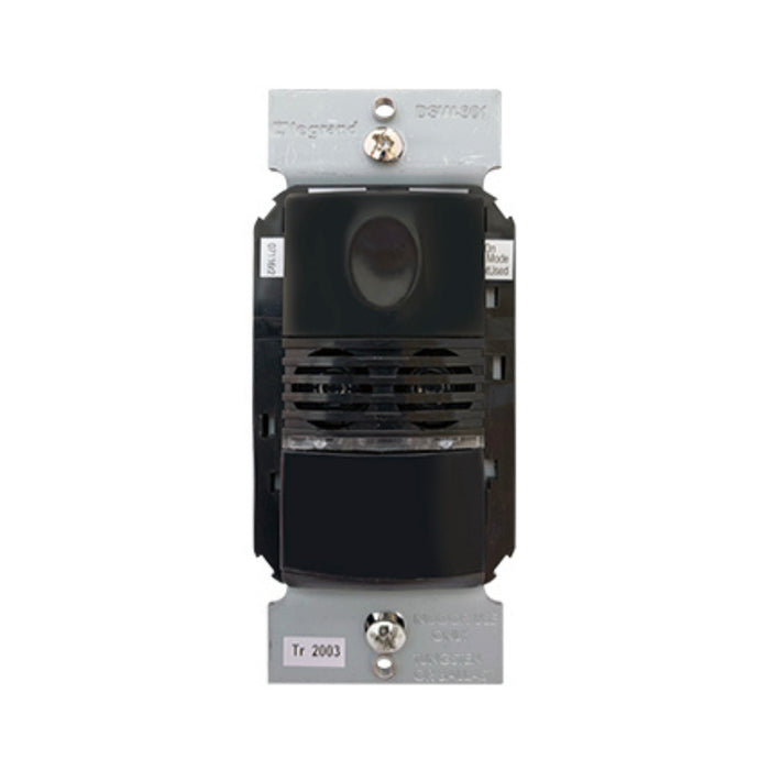 Wattstopper DSW-301 Dual Technology Wall Switch Occupancy Sensor - Black
