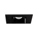 Elco E1L22 Oak 1" Square Recessed Pull Down-Black