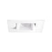 Elco E1L22 Oak 1" Square Recessed Pull Down-White