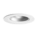 Elco E1L02 Oak 1" Round Recessed Downlight-Haze with White Trim