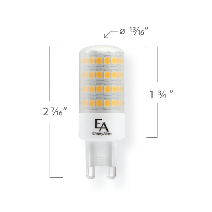 Emery Allen 5W LED Bulb, G9 Base, 3000K