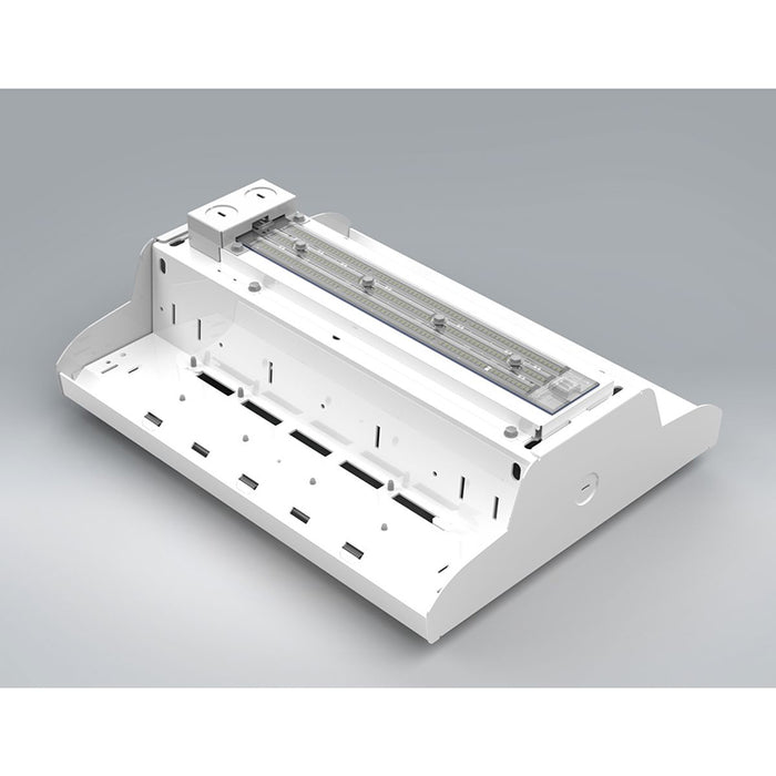 Columbia ECH1-840-L18-DW-ED-U-ST 116W LED Linear High Bay, 4000K, 80CRI, 18000 Lumens, 120-277V, 0-10V Dimming
