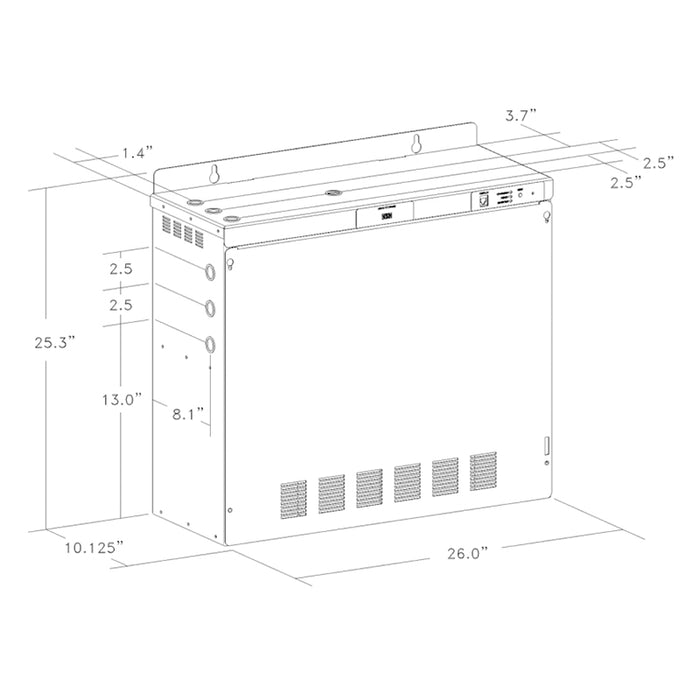 Bodine ELIS1100 1100VA Emergency Inverter