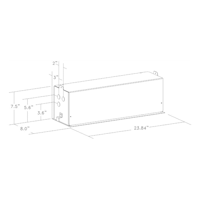 Bodine ELIS175GM 175VA Emergency Inverter, Grid Mount