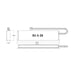 Bodine ELIS25J1UK50C1ADI1 25VA Emergency Inverter, Conduit Out One End, Automatic Dimming