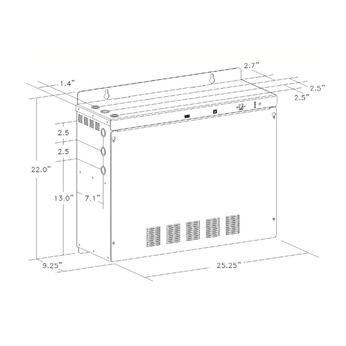 Bodine ELIS750 750VA Emergency Inverter