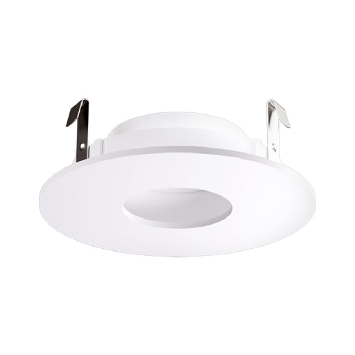 Elco ELK4127 Pex 4" Round Adjustable Pinhole - White