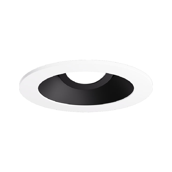 Elco ELK4129 Pex 4" Round Adjustable Reflector - Black/White