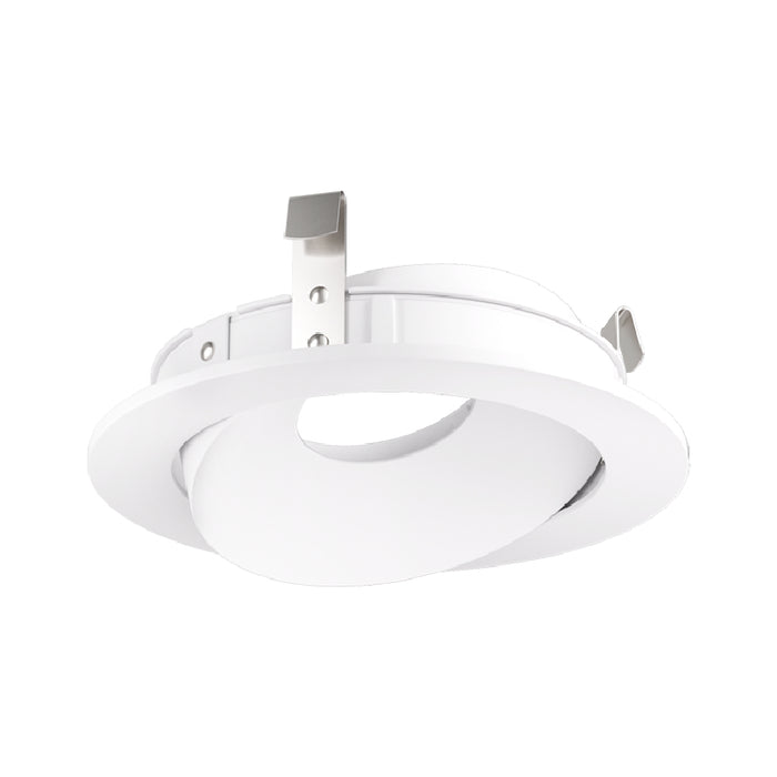 Elco ELK4179 Pex 4" Round Directional Gimbal - White