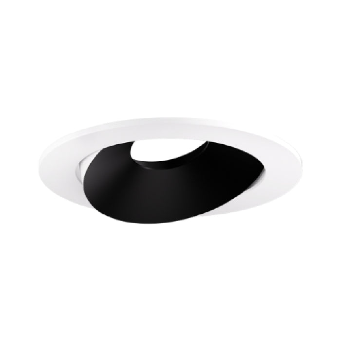 Elco ELK4179 Pex 4" Round Directional Gimbal - Black/white