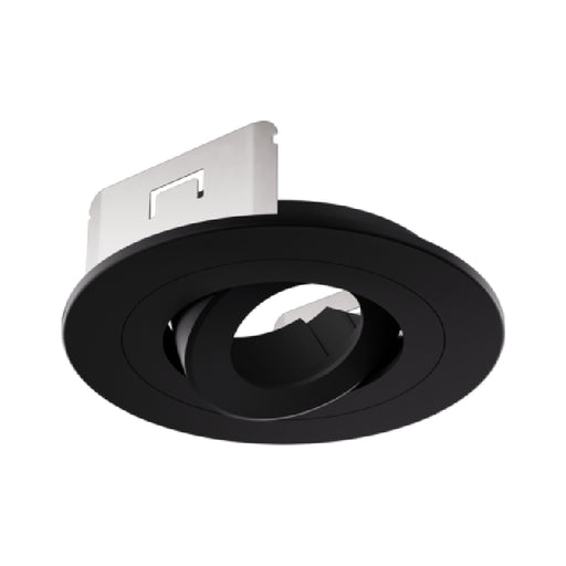 Elco ELK4188 Pex 4" Diecast Round Adjustable Spot Trim for Koto Module - Black