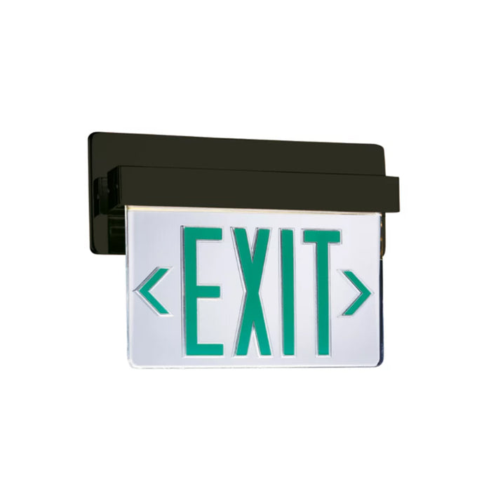 Sure-Lites ELX7 LED Edge Lit Exit Sign, Self-Powered, Ceiling Mount