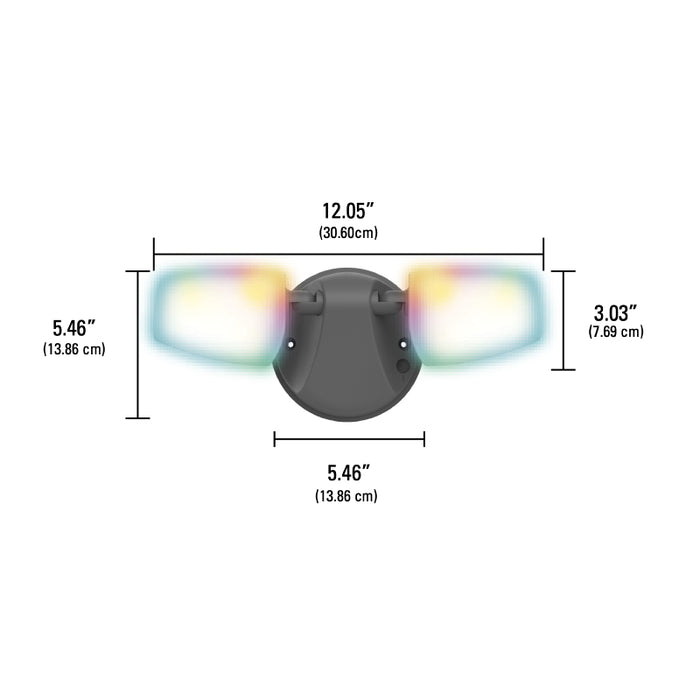 Halo ESF 29W LED Smart Wi-Fi Non-Motion Security FloodLight