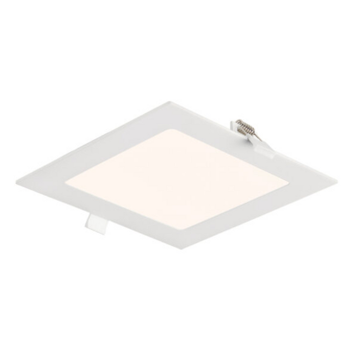 Designers Fountain Pro EV685SWK 6" Square LED Slim Panel Downlight, CCT Selectable