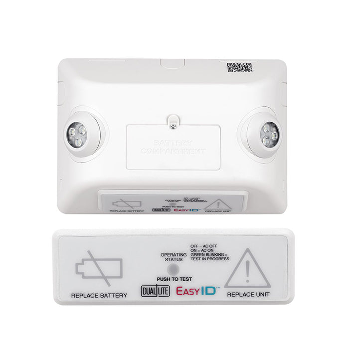 Dual-Lite EVHC12I-06L 12W High Lumen LED Emergency Light, Spectron Self-Test/ Self-Diagnostics, 6W LED Lamps