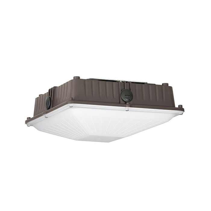 Evolve ECP160WLSCS 25W/40W/60W LED Canopy Light, 3000K/4000K/5000K Selectable, up to 8312 Lumens, 120-277V
