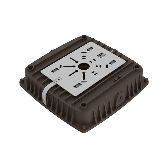 Evolve ECP160WLSCS 25W/40W/60W LED Canopy Light, 3000K/4000K/5000K Selectable, up to 8312 Lumens, 120-277V