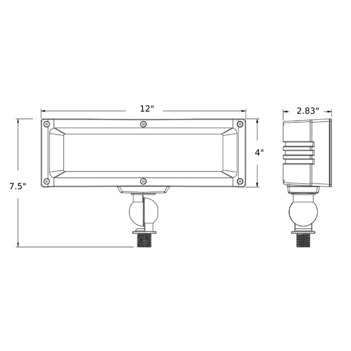 EXO LSP-RGBW Lightscaper RGBW 17W LED Outdoor Flood Light