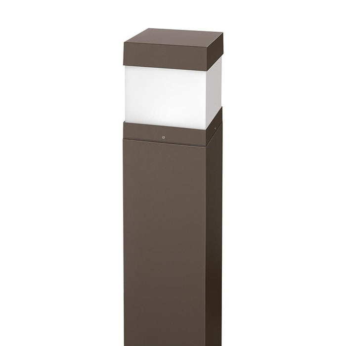 EXO SGB-S-LSCS Sling Square 42" LED Bollard, Wattage & CCT Switchable