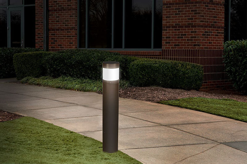 EXO SGB-R-LSCS Sling Round 42" LED Bollard, Wattage & CCT Switchable