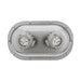 Lithonia EXTLRE Indura LED NEMA 4X Emergency Remote Head, Universal Voltage, 1100 lm, Twin Heads