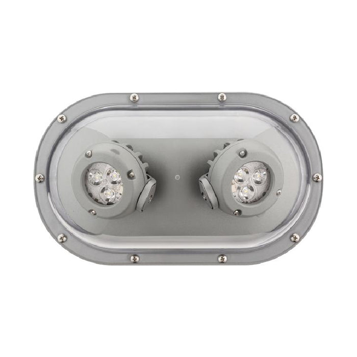 Lithonia EXTLRE Indura LED NEMA 4X Emergency Remote Head, Universal Voltage, 1100 lm, Single Head