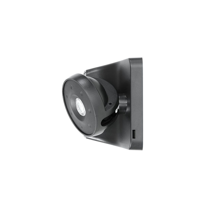 Dual-Lite EZ-2LIB Dual Head LED Emergency Light, Spectron Self-test/Selfdiagnostic Electronics, Black Finish