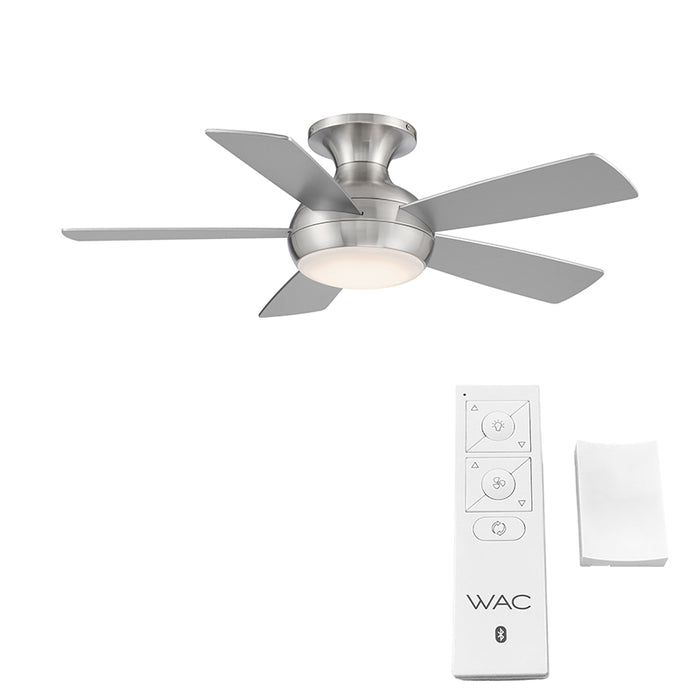 WAC F-034L Odyssey Flush 44" Smart Ceiling Fan with LED Light Kit
