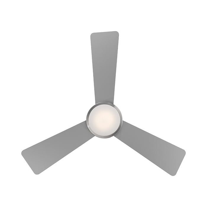 WAC F-036L Hug 44" Flush Mount Smart Ceiling Fan with LED Light Kit