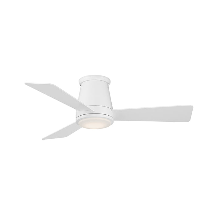 WAC F-036L Hug 44" Flush Mount Smart Ceiling Fan with LED Light Kit