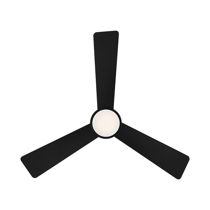 WAC F-037L Hug 52" Flush Mount Smart Ceiling Fan with LED Light Kit