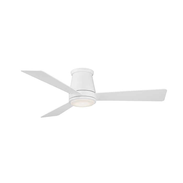 WAC F-037L Hug 52" Flush Mount Smart Ceiling Fan with LED Light Kit
