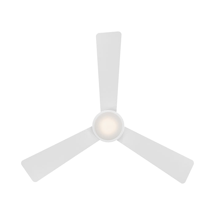 WAC F-037L Hug 52" Flush Mount Smart Ceiling Fan with LED Light Kit