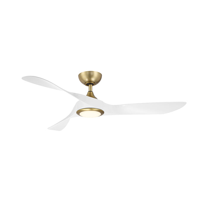 WAC F-074L Swirl 54" Smart Ceiling Fan with LED Light Kit