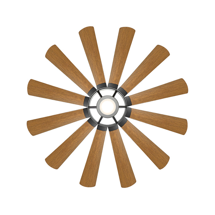 WAC F-080L Windmill 65" Smart Ceiling Fan with LED Light Kit