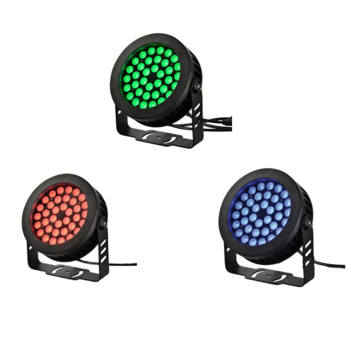 Sarin FL01 36W LED Flood Light, 1260 lm, 100-277V, RGBWW, Yoke Mount