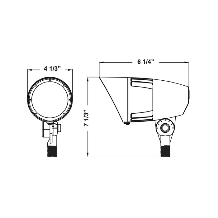 Westgate FLDX-MD 15W RGBW Bluetooth Westgate App Bullet Flood Light