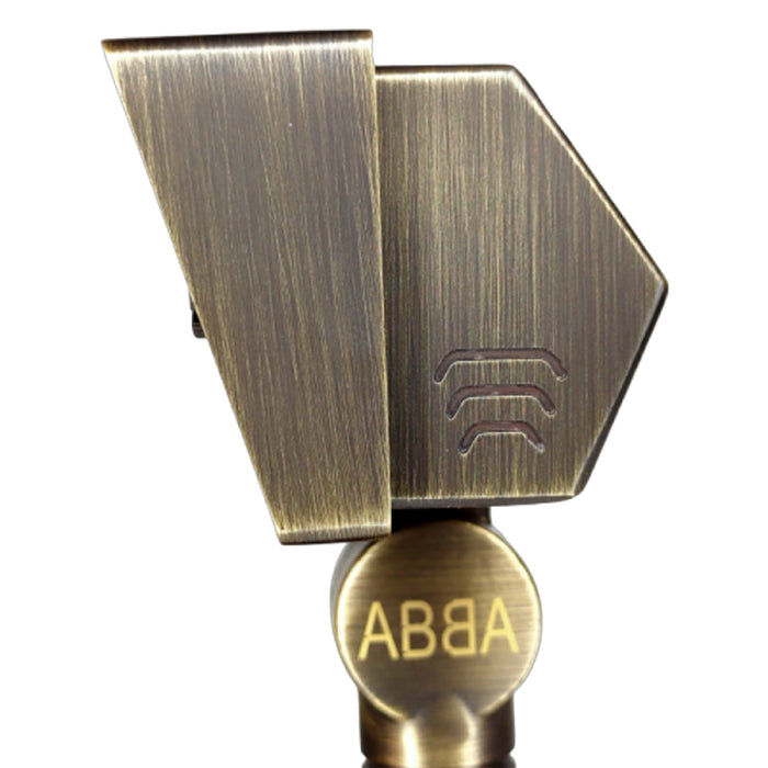 ABBA FPBCC04 2W-7W 12V LED Landscape Flood Light, 3 CCT, Brass