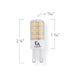 Emery Allen 4.5W LED Bulb, G9 Base, 4000K
